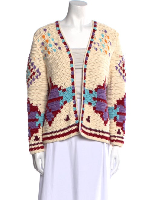 Hunter Bell Striped V-Neck Sweater