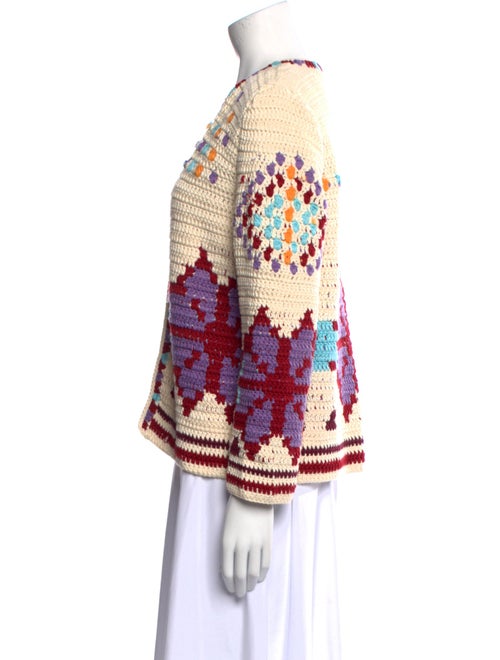 Hunter Bell Striped V-Neck Sweater