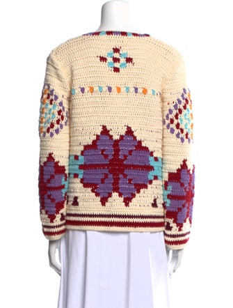 Hunter Bell Striped V-Neck Sweater