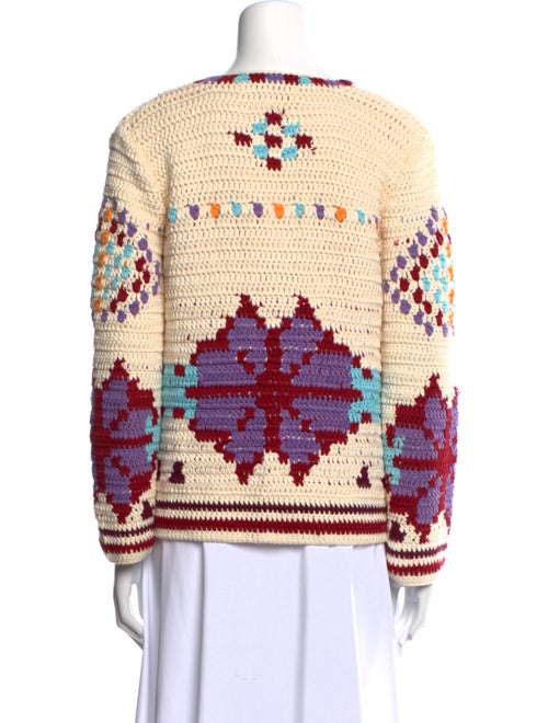 Hunter Bell Striped V-Neck Sweater