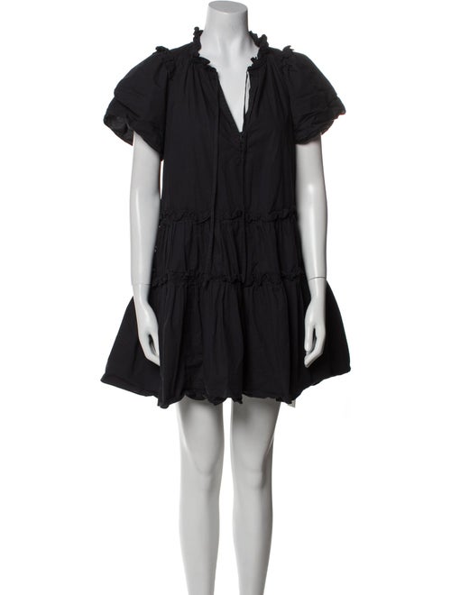 Hunter Bell V-Neck Mini Dress