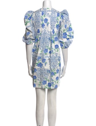 Hunter Bell Floral Print Mini Dress