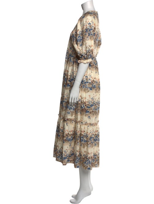 Hunter Bell Printed Long Dress