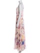 Hunter Bell Floral Print Long Dress
