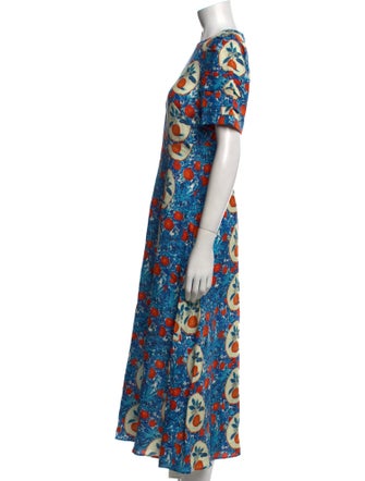 Hunter Bell Printed Long Dress