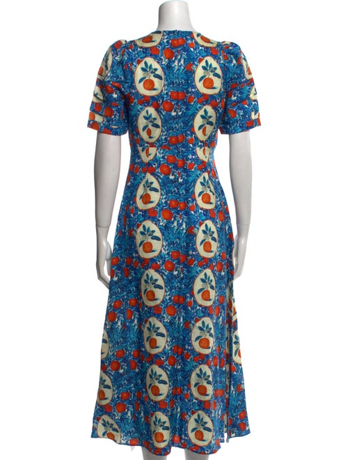 Hunter Bell Printed Long Dress