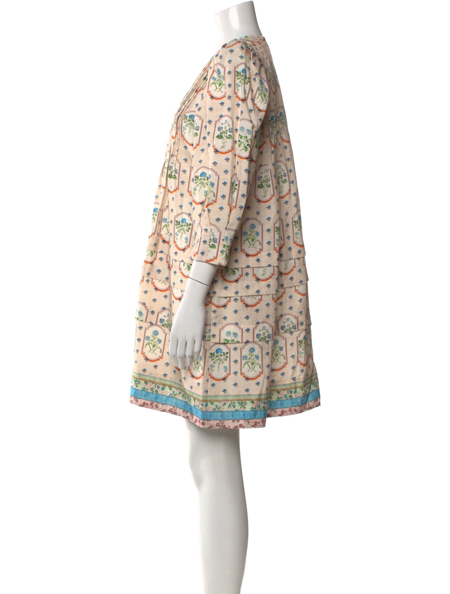 Hunter Bell Printed Mini Dress