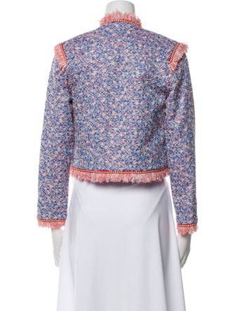 Hunter Bell Tweed Pattern Evening Jacket