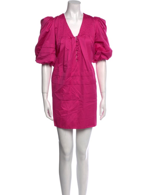 Hunter Bell V-Neck Mini Dress