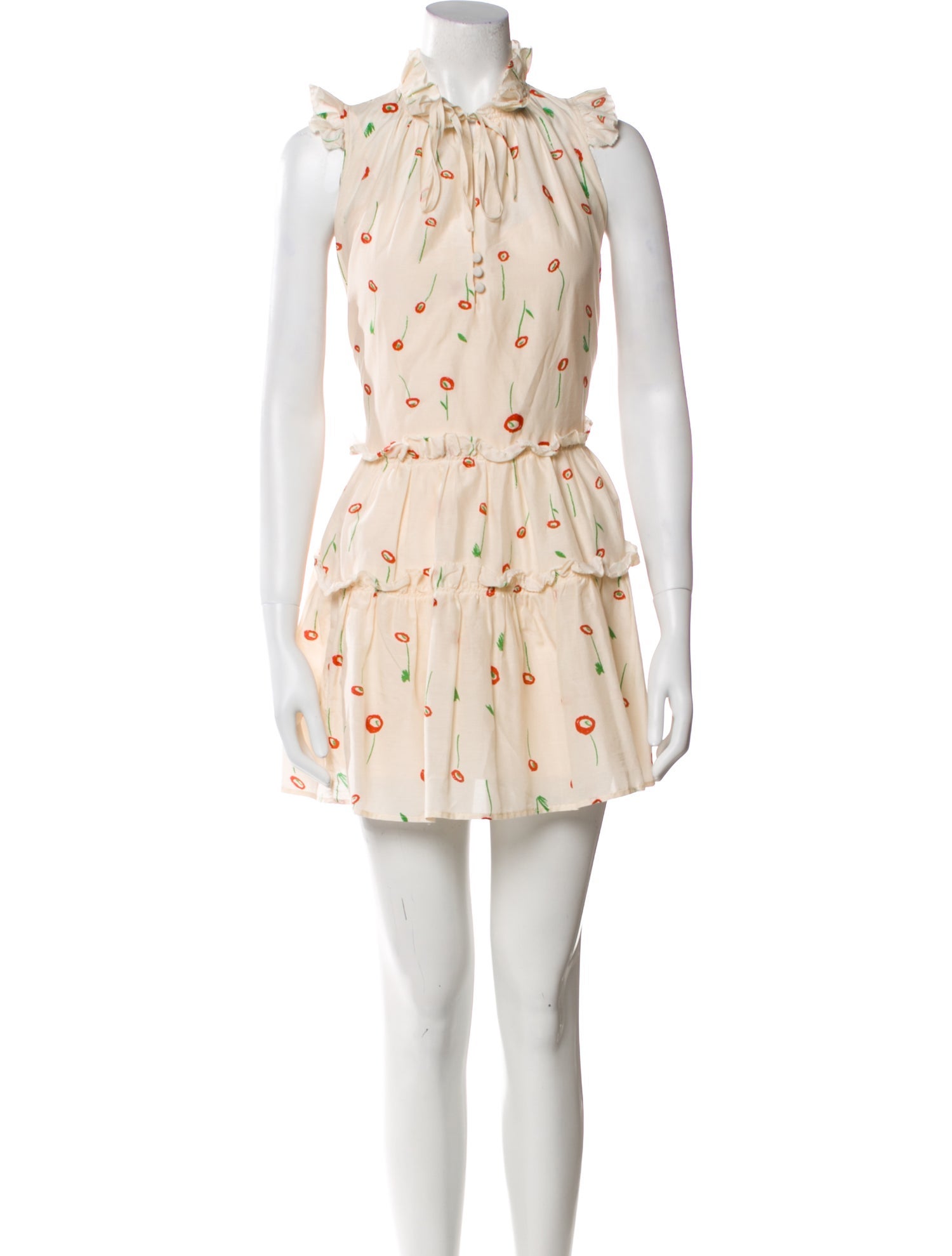 Hunter Bell Floral Print Mini Dress