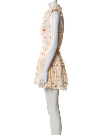 Hunter Bell Floral Print Mini Dress