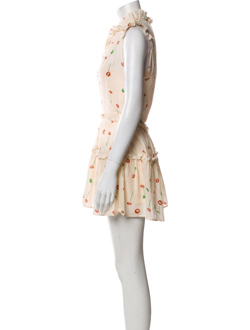 Hunter Bell Floral Print Mini Dress