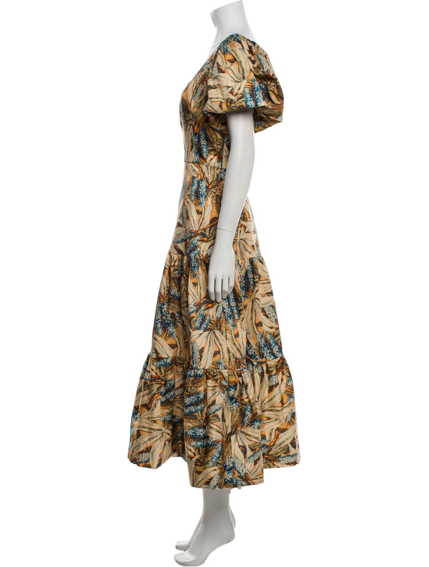 Hunter Bell Printed Long Dress