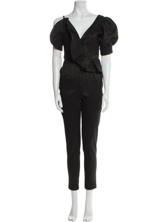 Hunter Bell V-Neck Jumpsuit