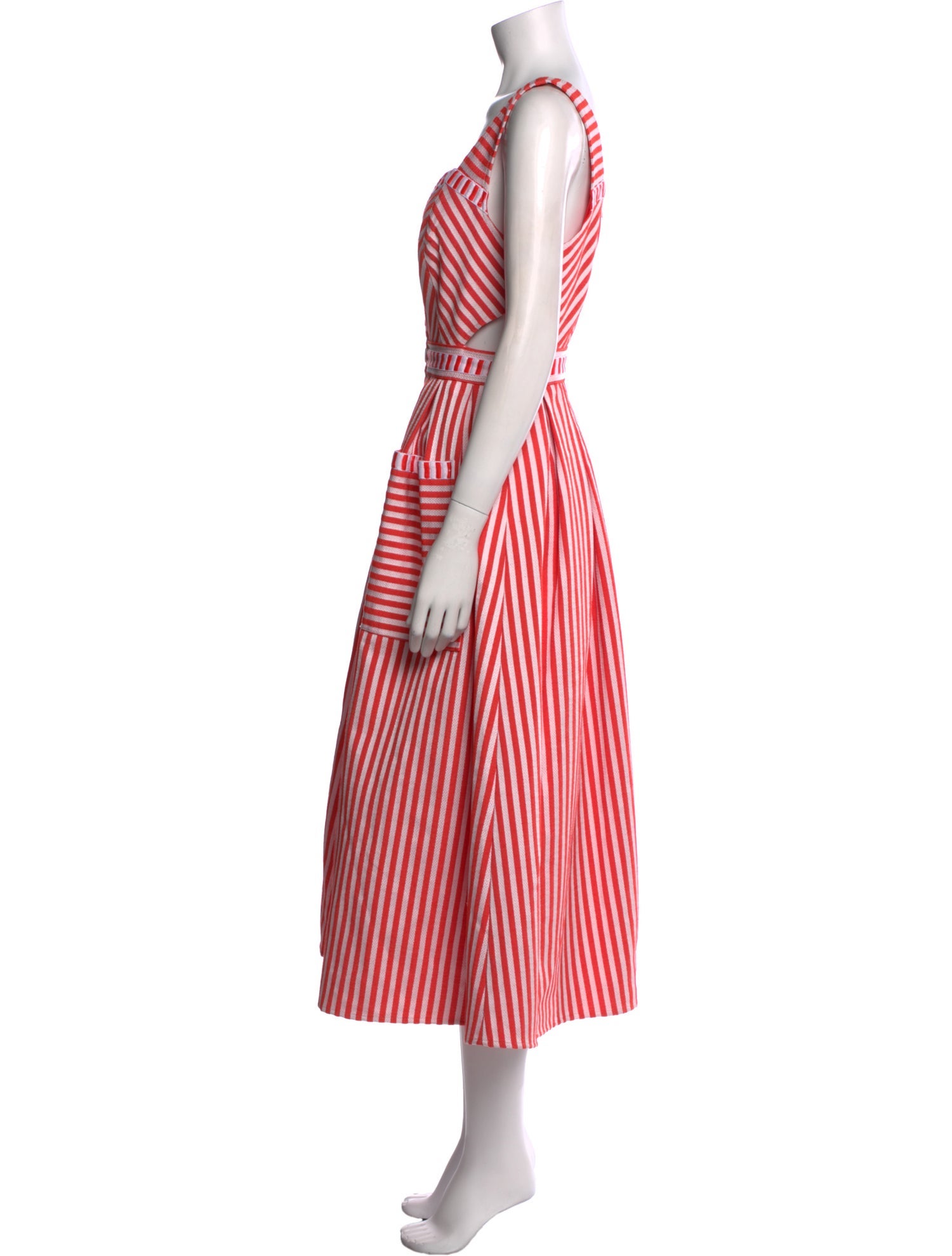 Hunter Bell Striped Long Dress w/ Tags