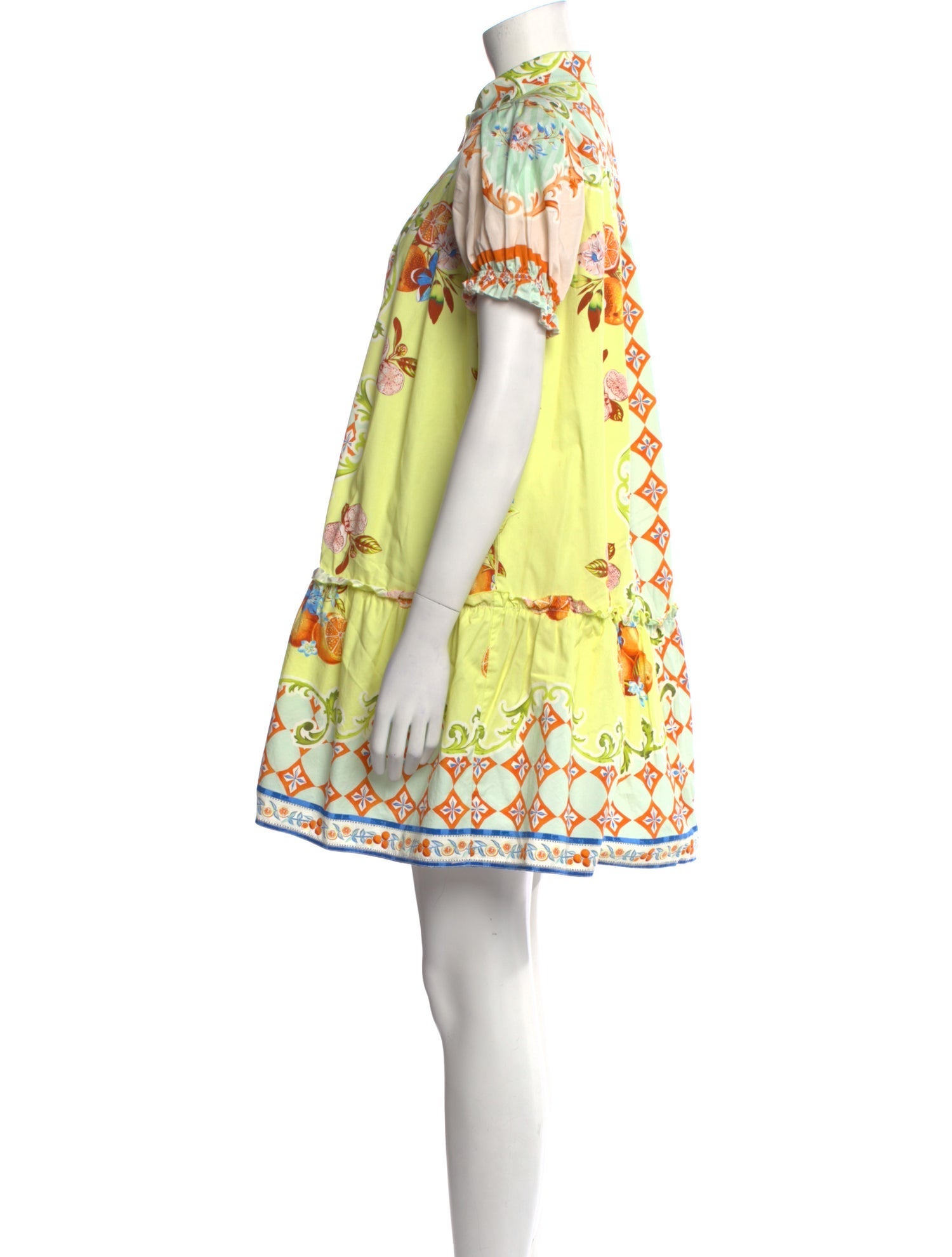 Hunter Bell Printed Mini Dress