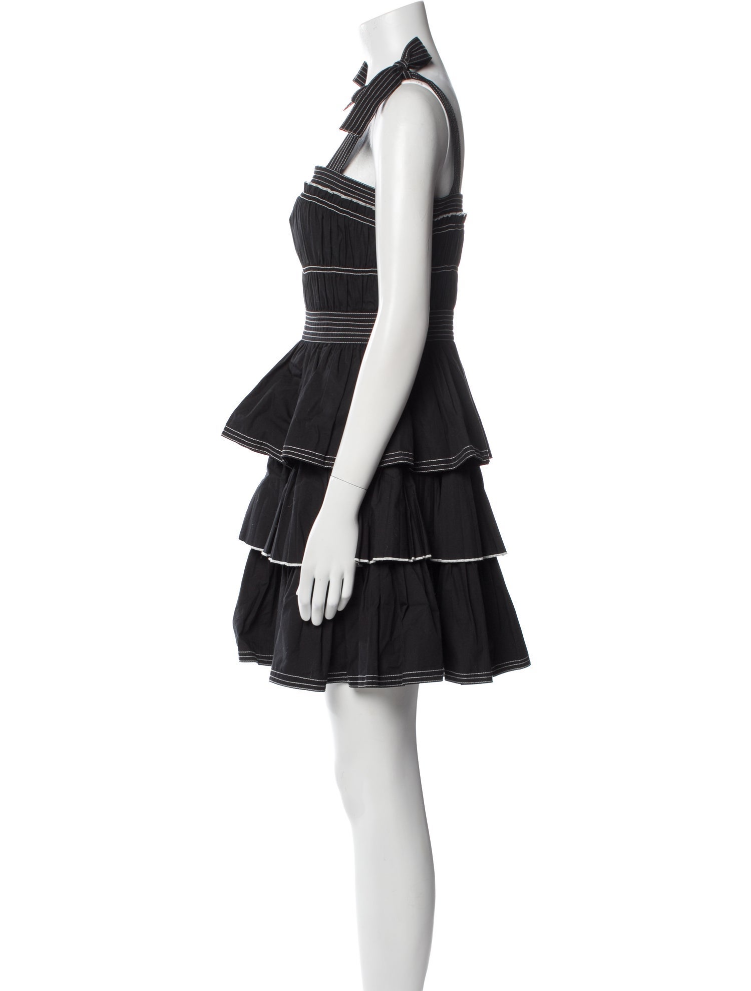 Hunter Bell Striped Mini Dress