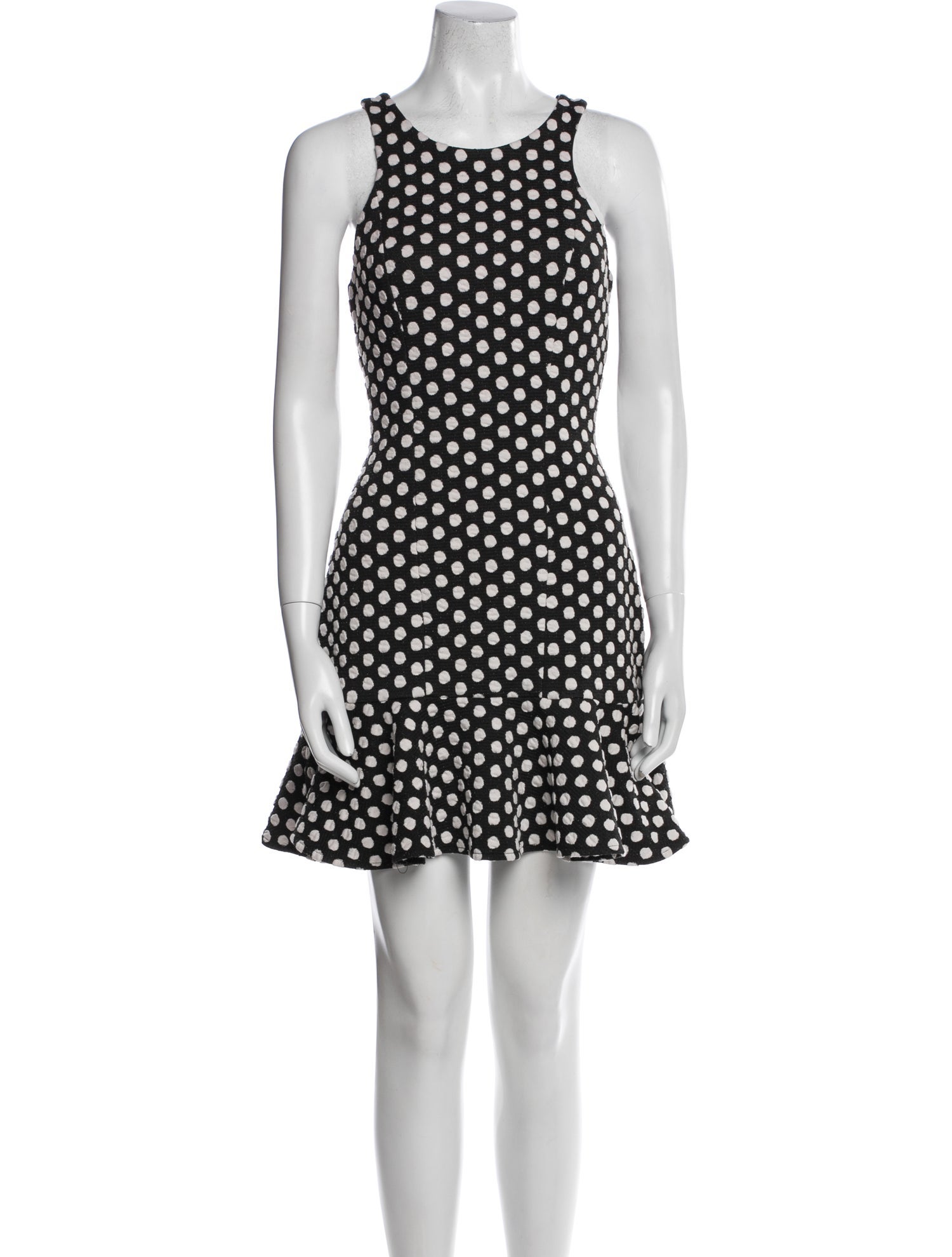 Hunter Bell Polka Dot Print Mini Dress