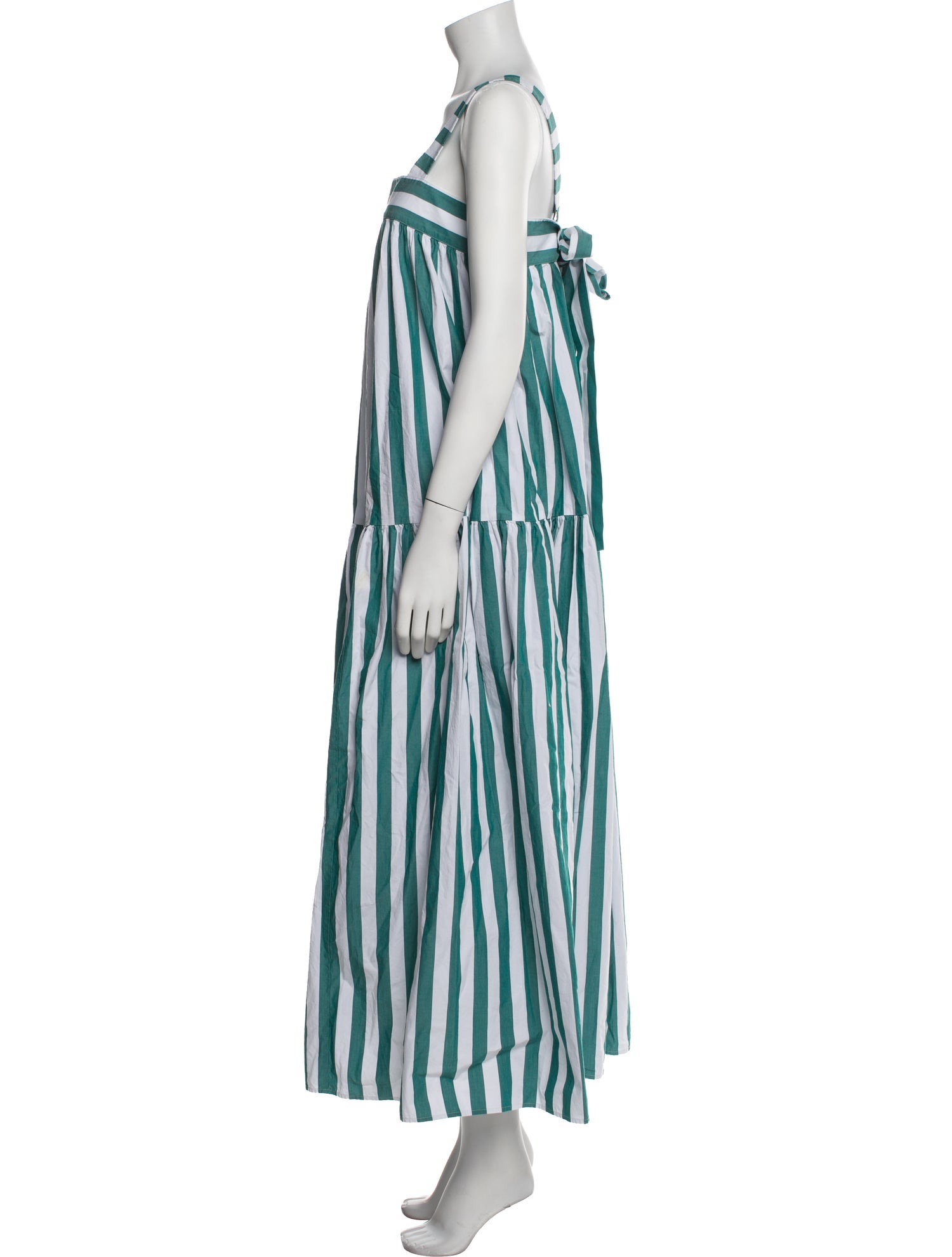Hunter Bell Striped Long Dress