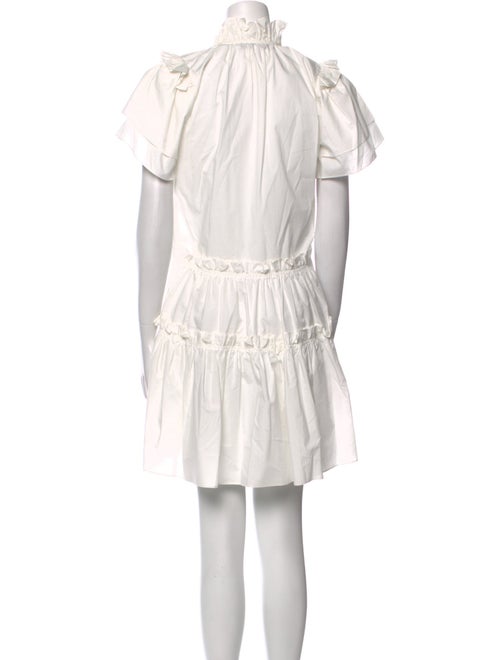 Hunter Bell Mock Neck Mini Dress