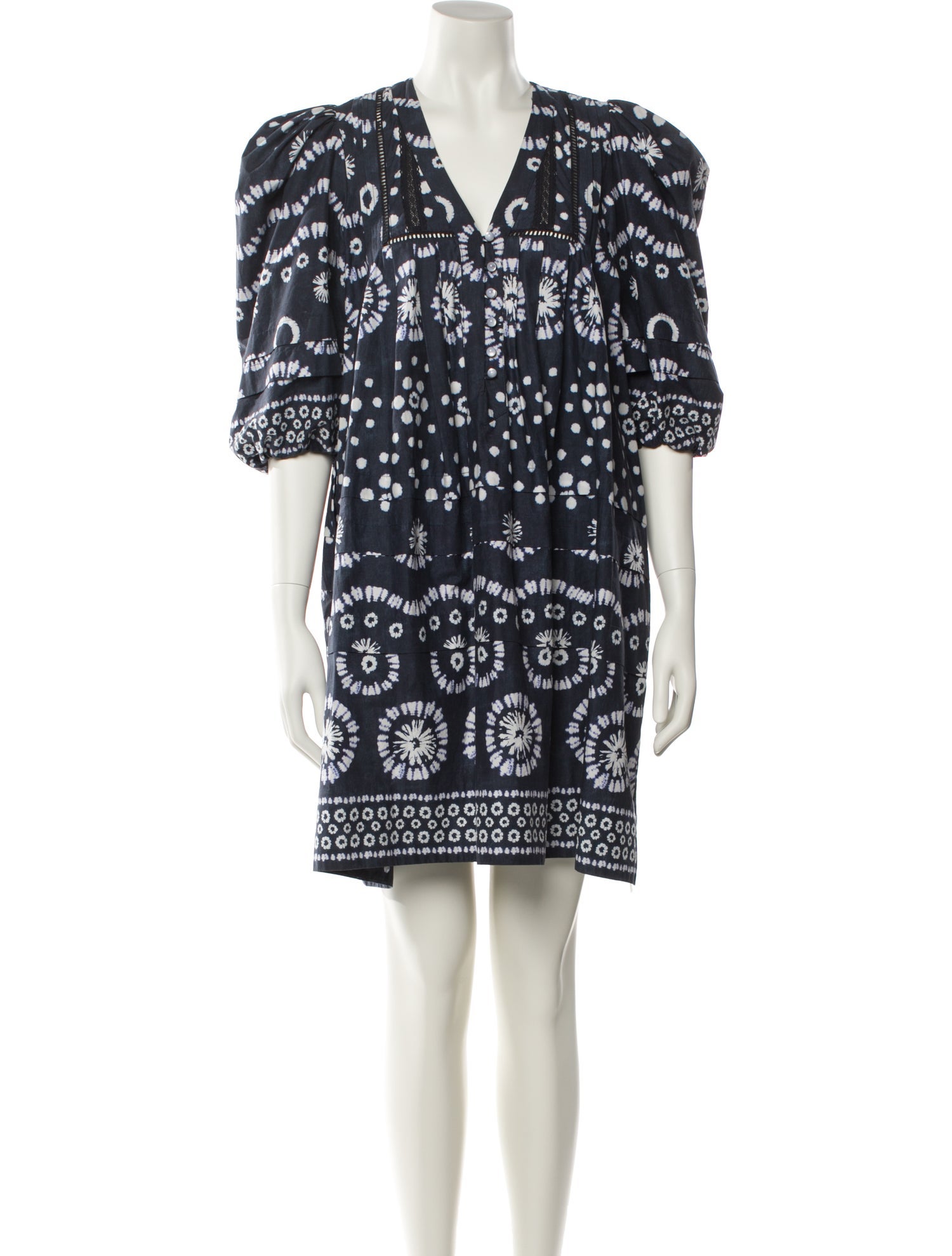 Hunter Bell Printed Mini Dress