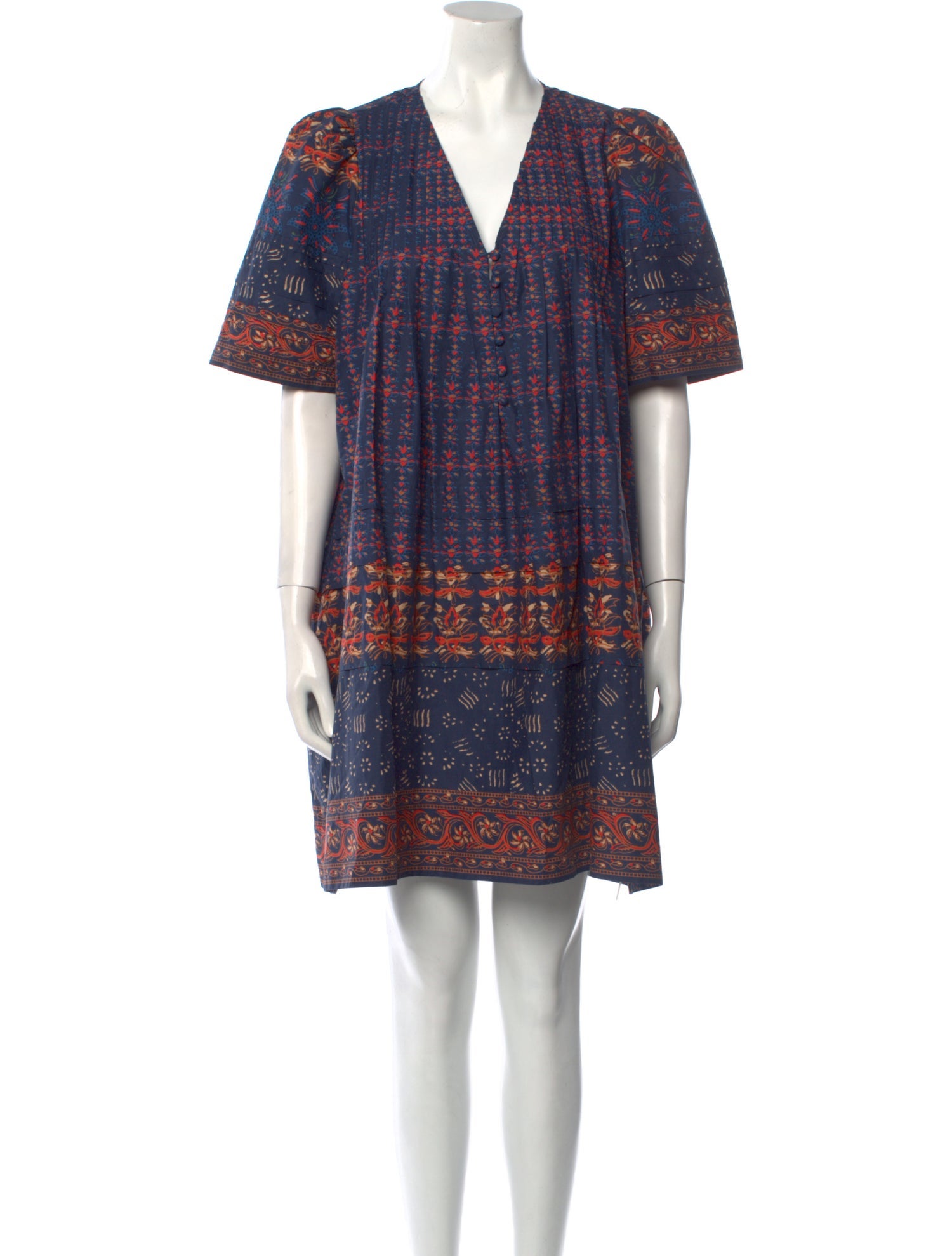 Hunter Bell Printed Mini Dress