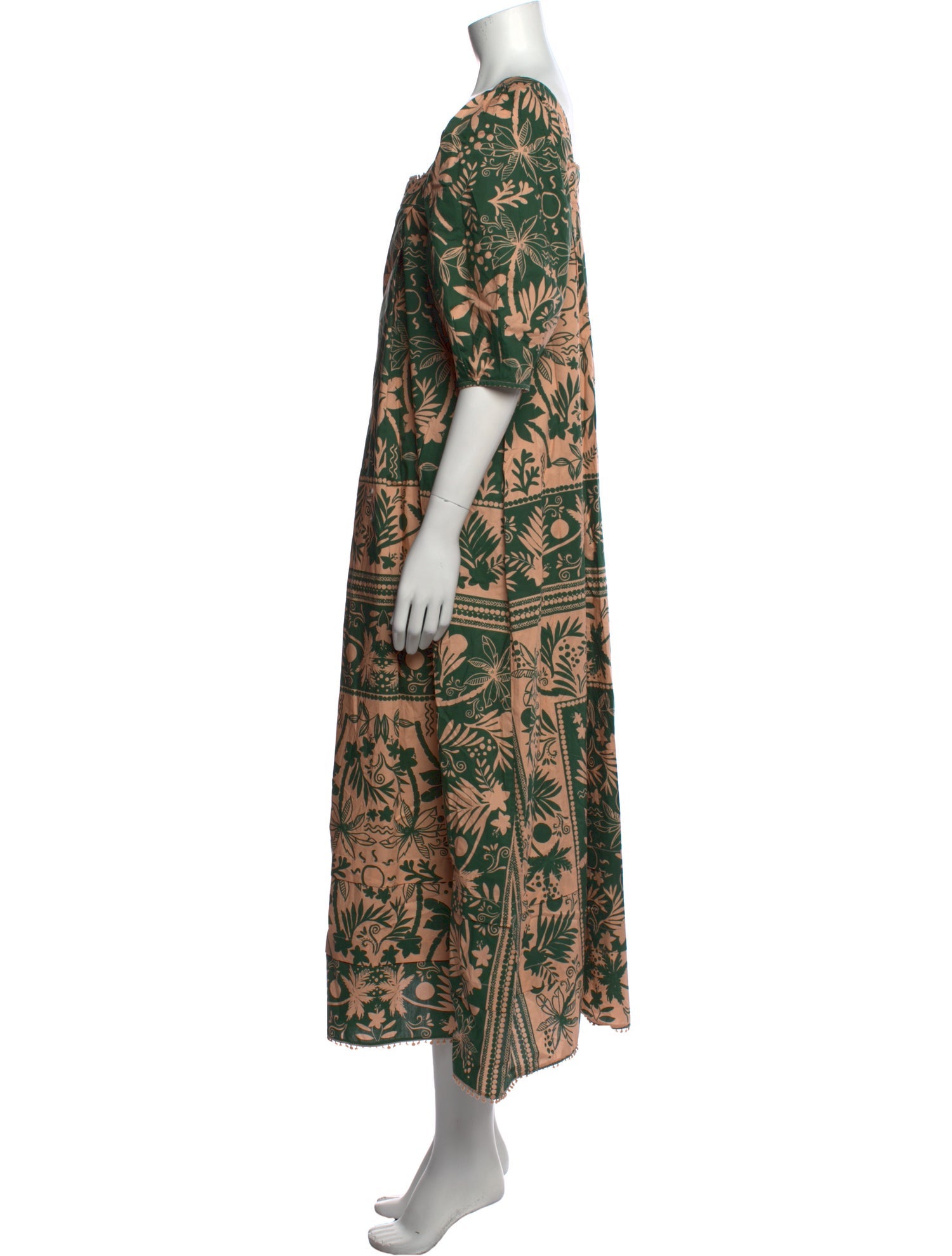 Hunter Bell Printed Long Dress