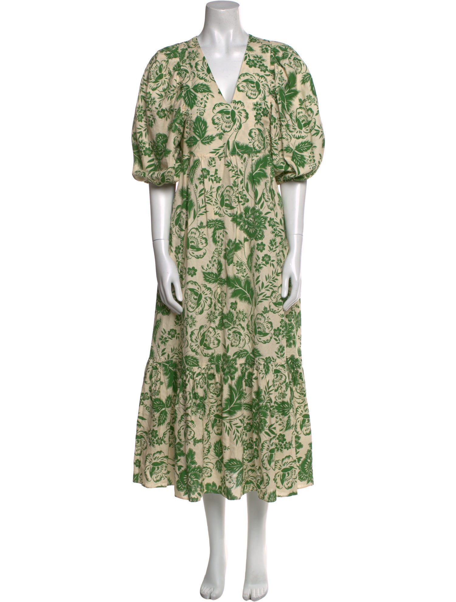 Hunter Bell Floral Print Long Dress