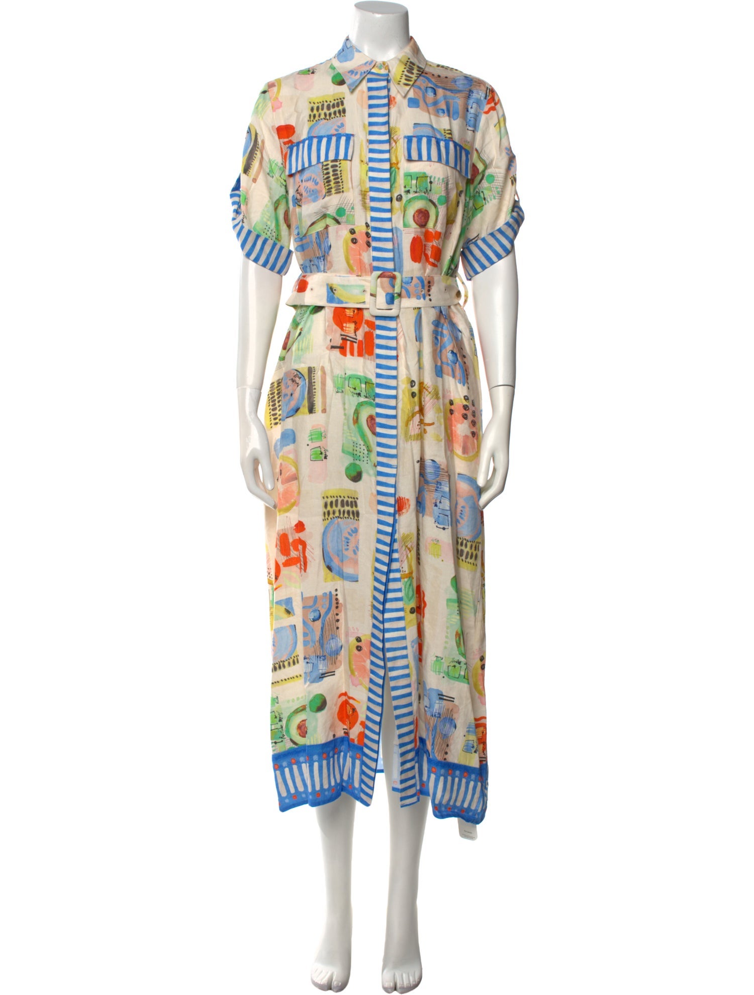 Hunter Bell Printed Long Dress