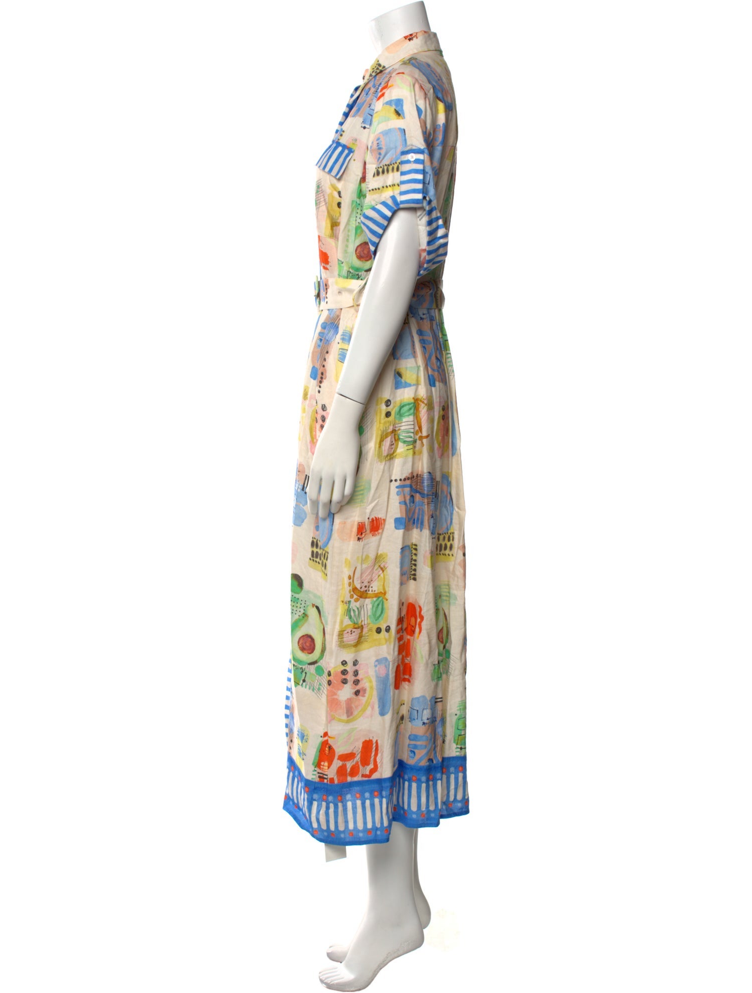 Hunter Bell Printed Long Dress