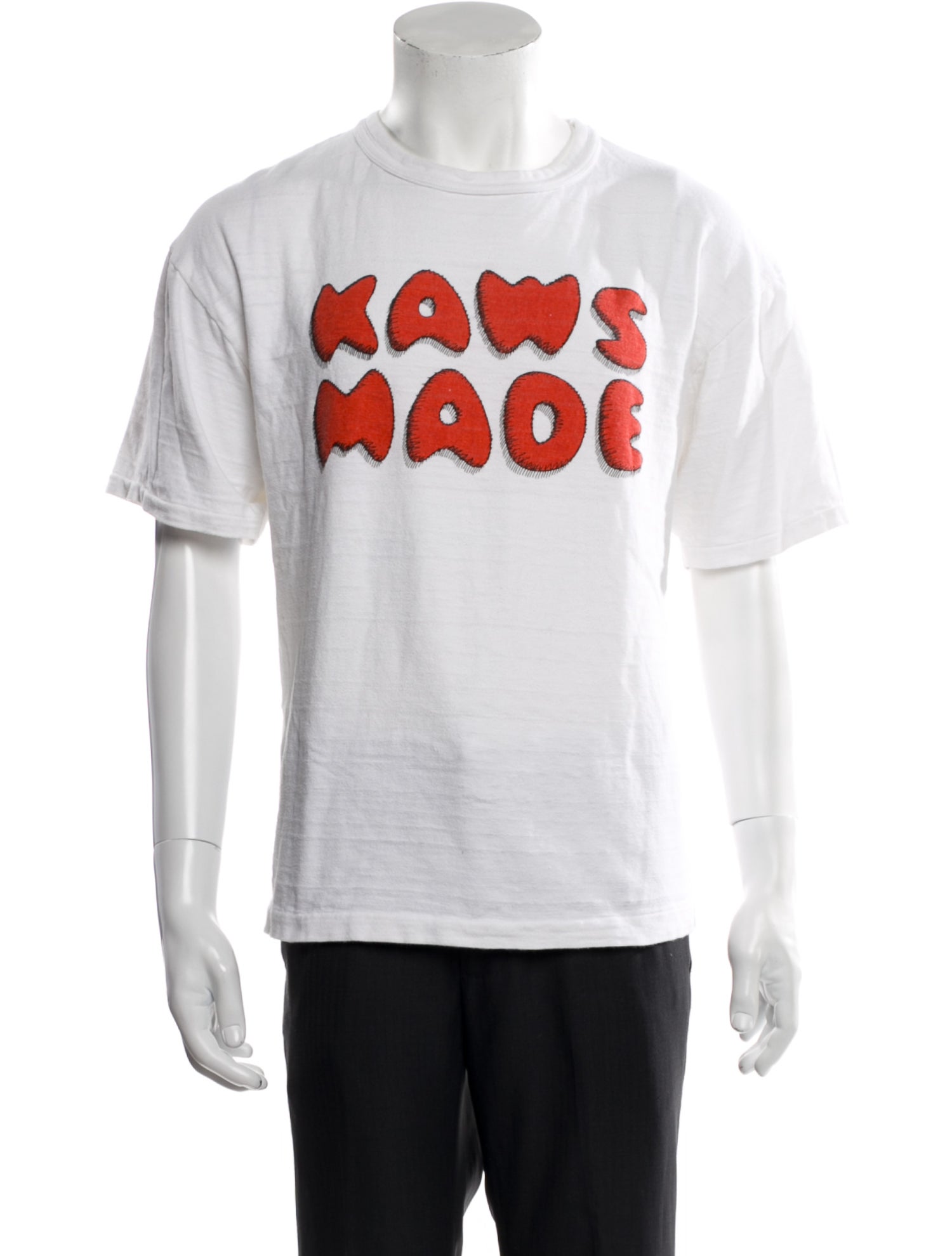 Human Made x KAWS Graphic Print Crew Neck T-Shirt