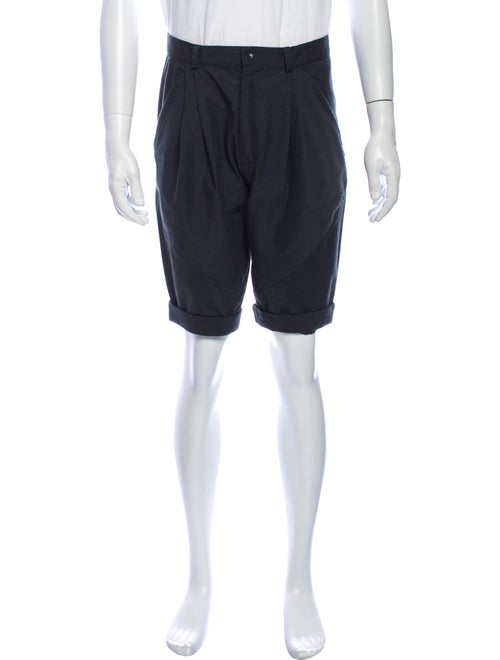 Henrik Vibskov Houndstooth Print Shorts Grey