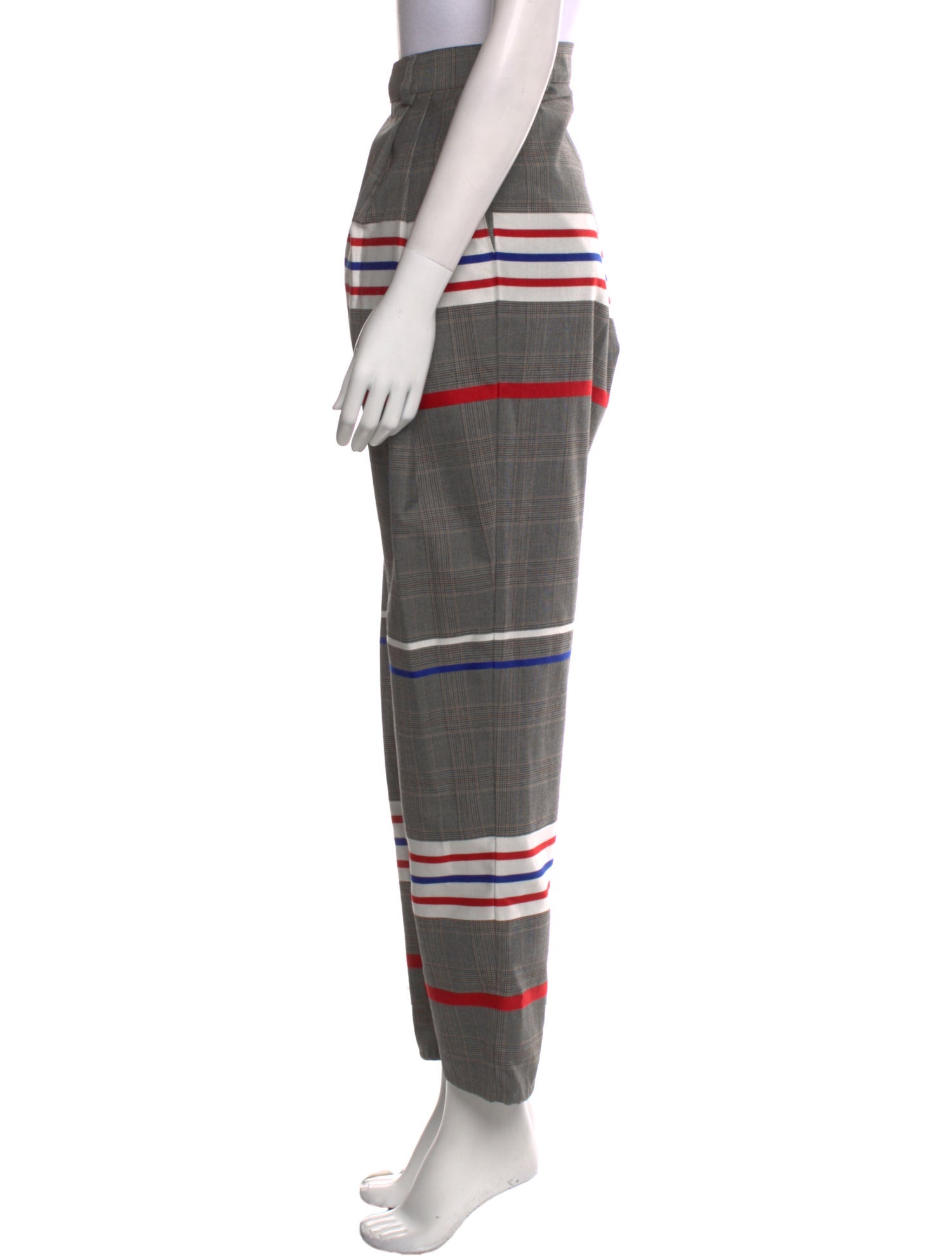 Henrik Vibskov Striped Straight Leg Pants
