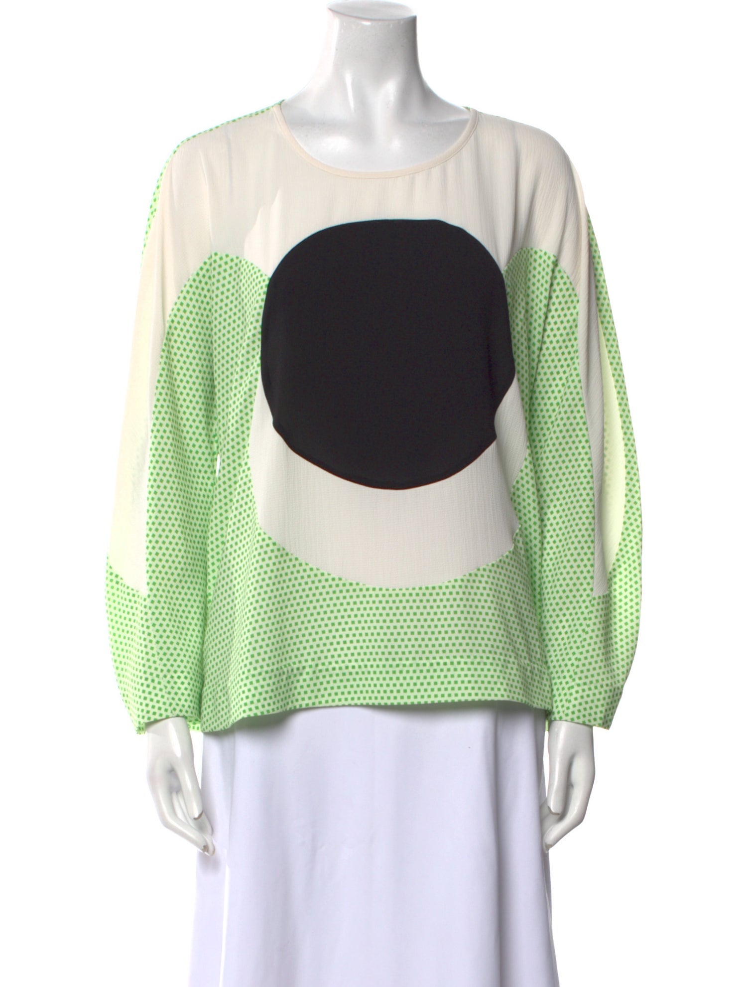 Henrik Vibskov Graphic Print Scoop Neck Sweatshirt w/ Tags