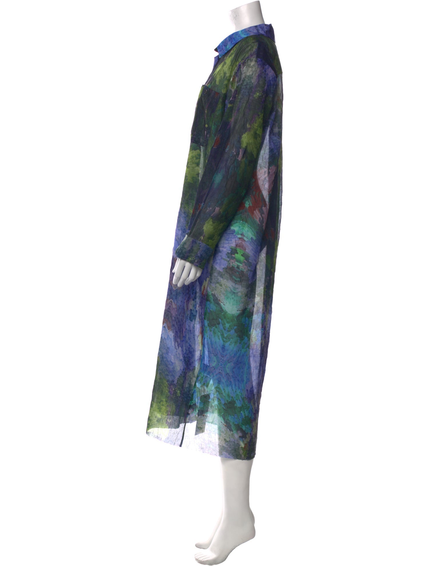 Henrik Vibskov Tie-Dye Print Long Dress