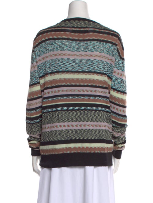 Henrik Vibskov Striped V-Neck Sweater