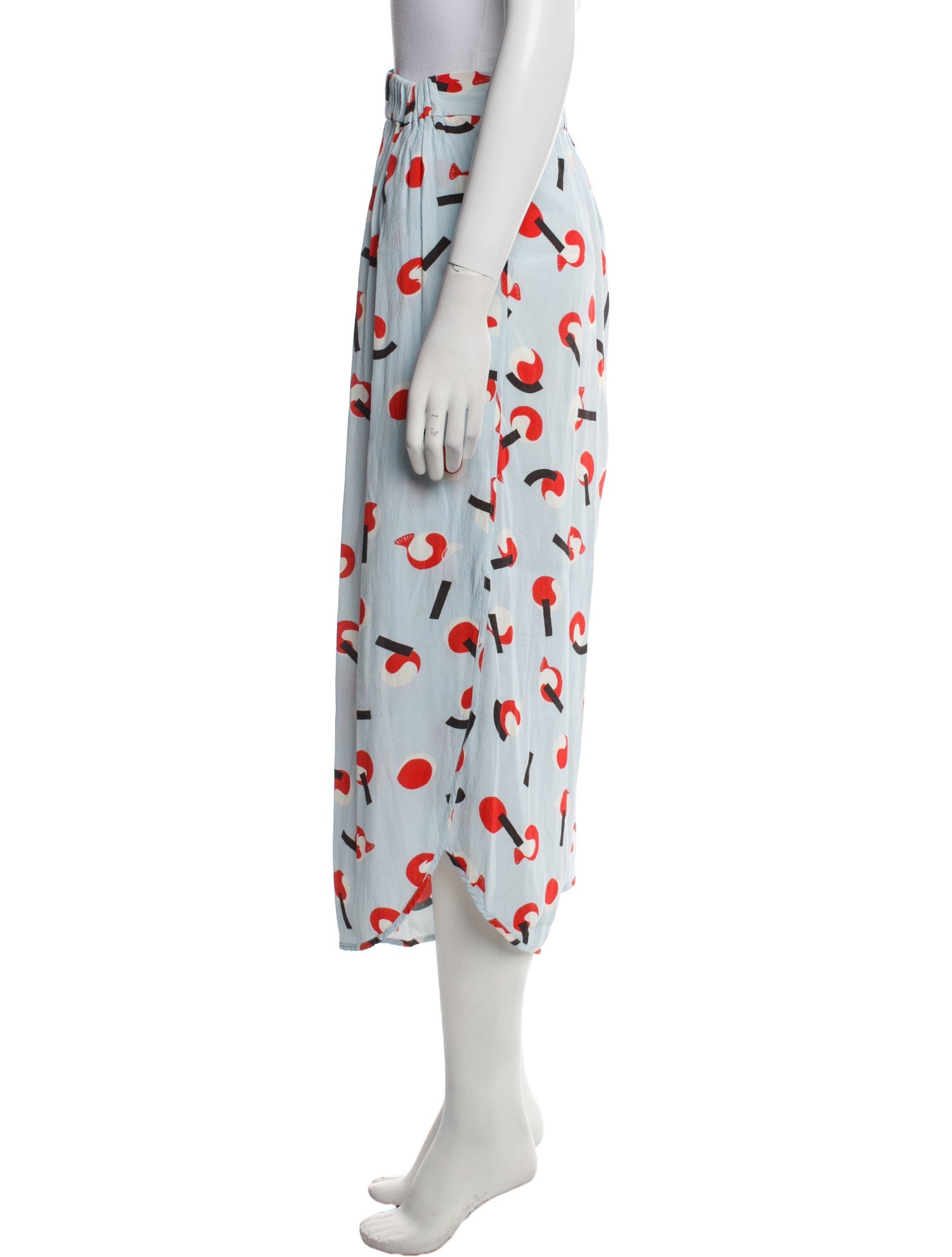 Henrik Vibskov Printed Wide Leg Pants