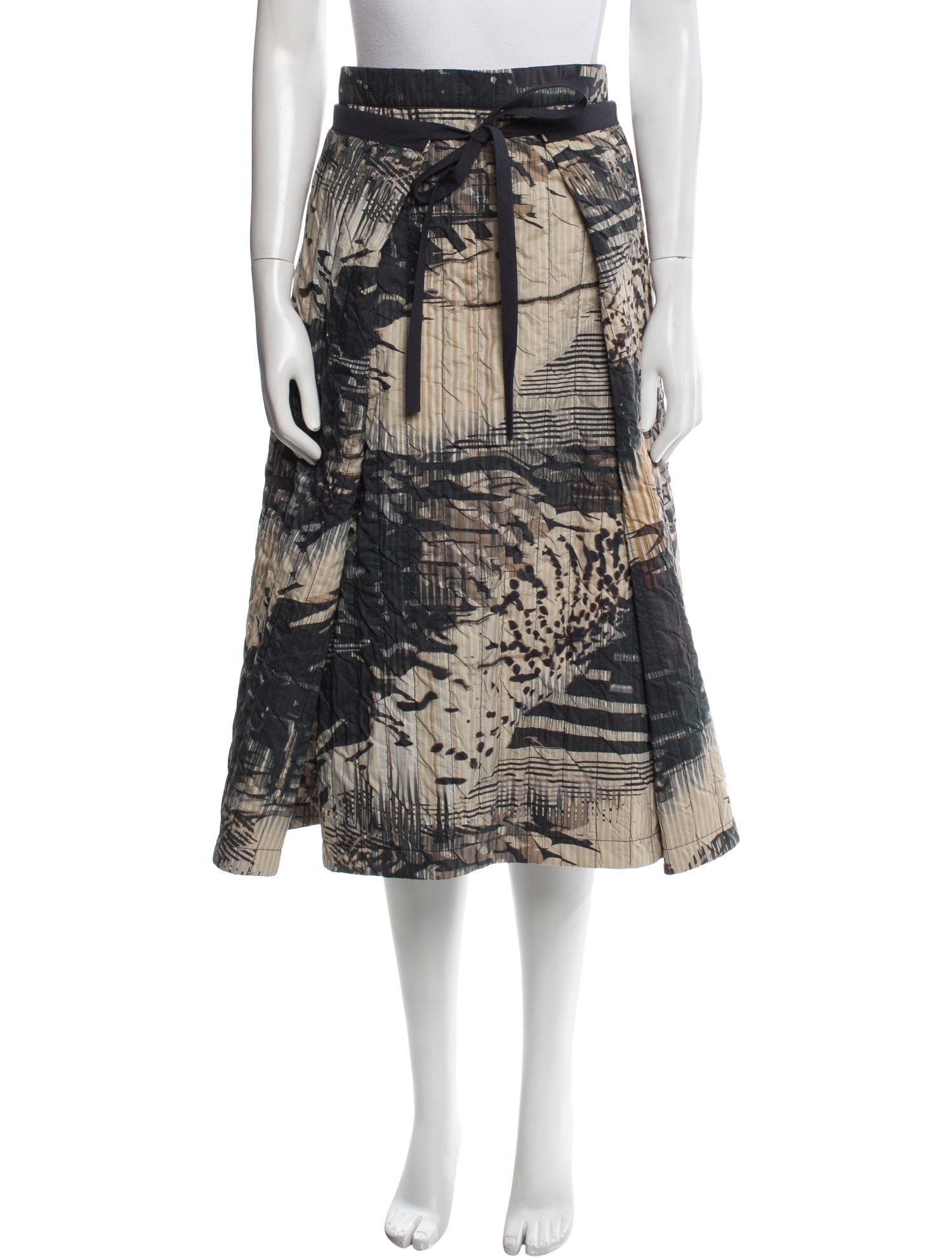 Henrik Vibskov Printed Midi Length Skirt w/ Tags