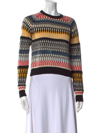 Henrik Vibskov Striped Scoop Neck Sweater