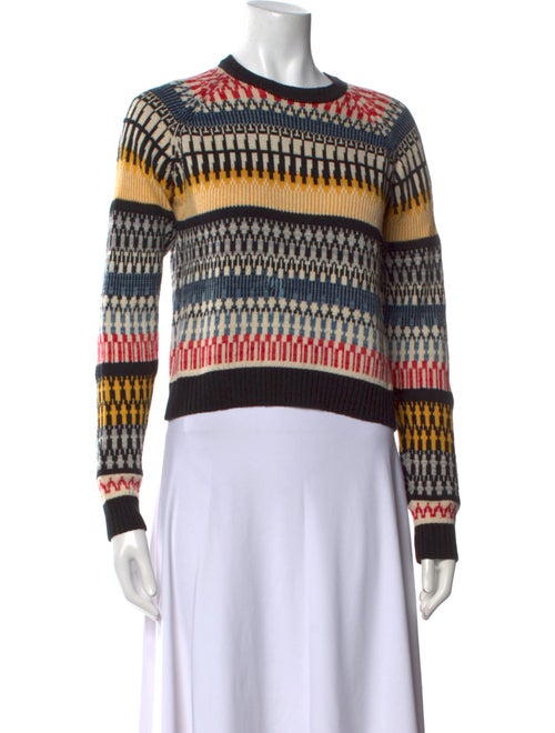 Henrik Vibskov Striped Scoop Neck Sweater