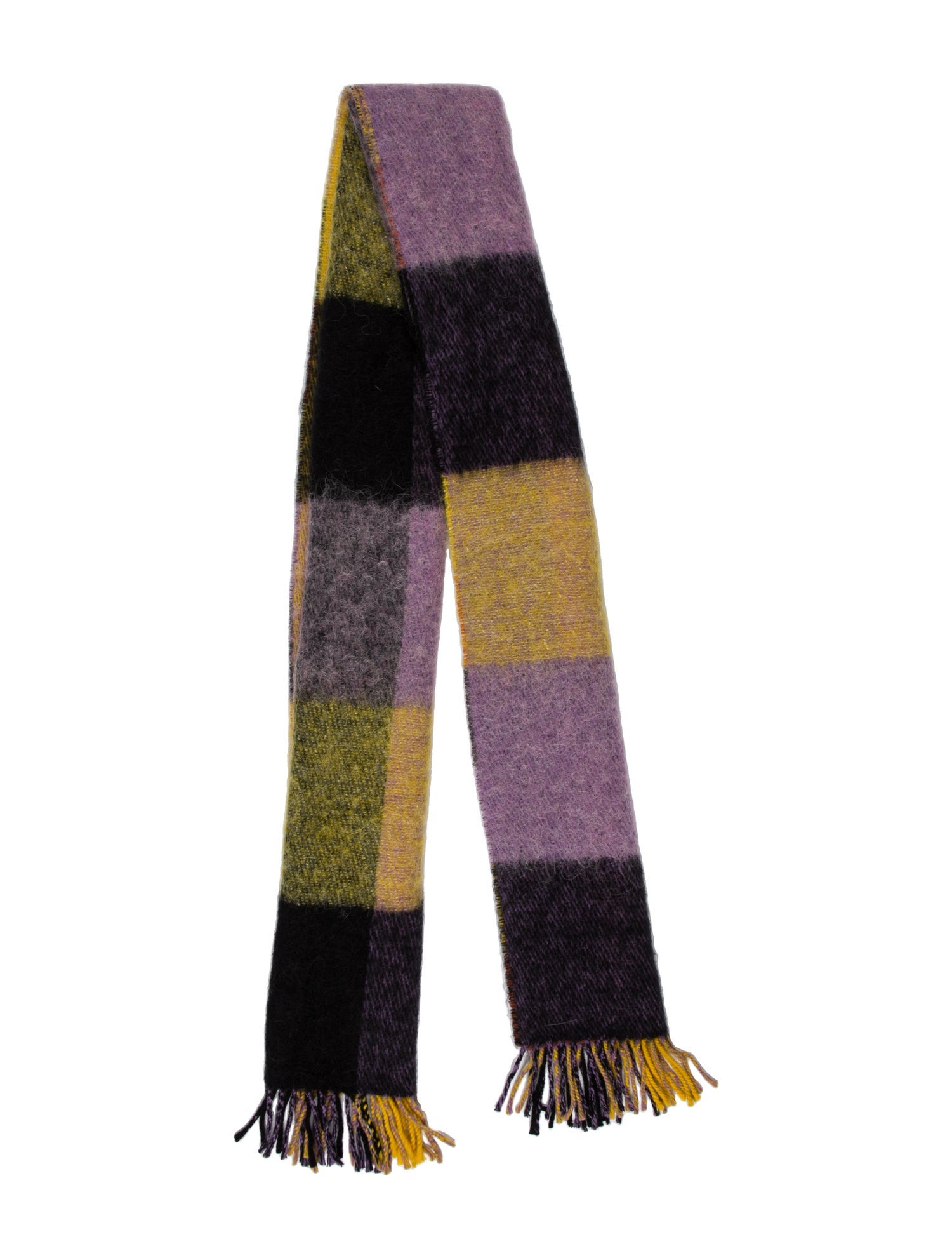 Henrik Vibskov Wool Striped Scarf