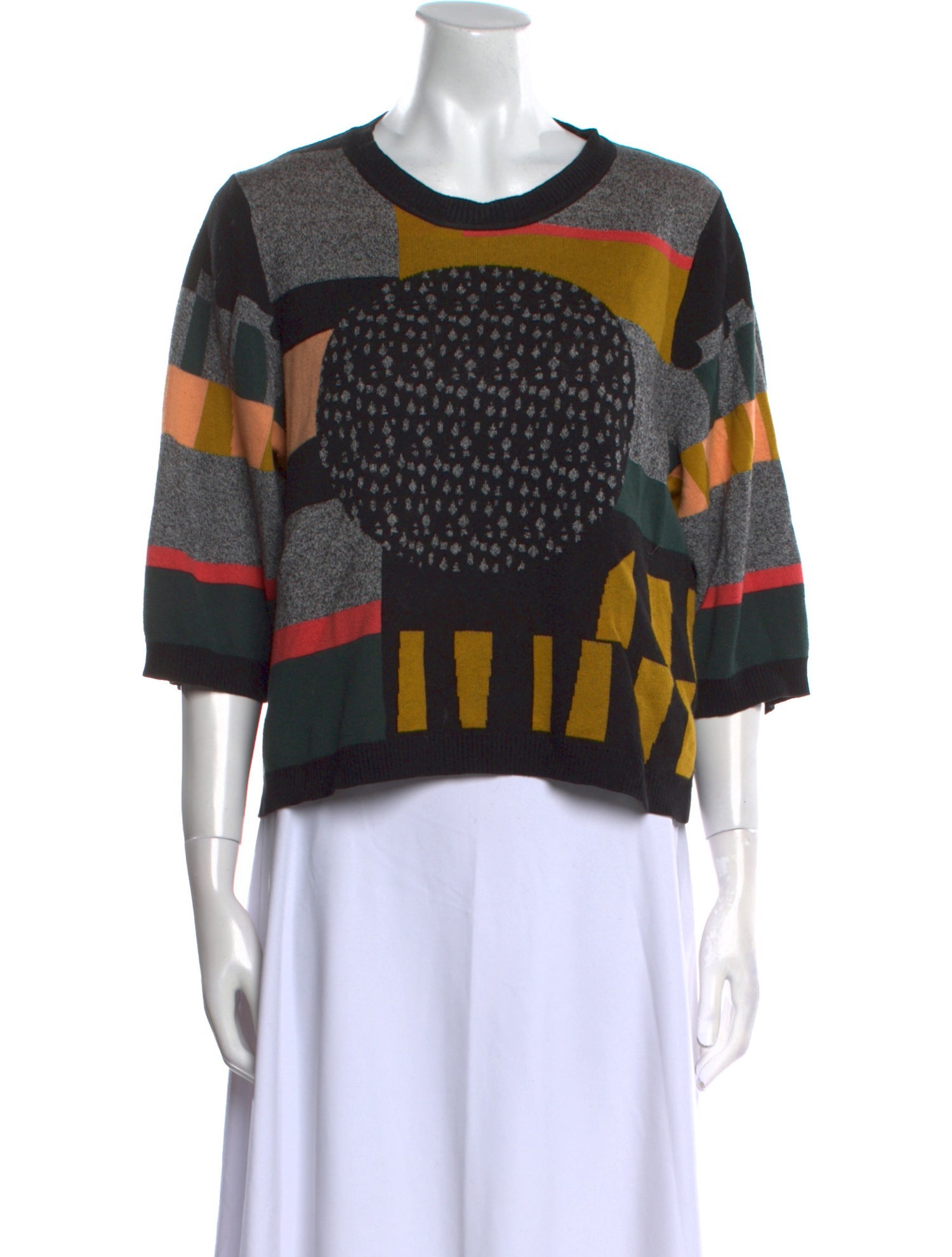 Henrik Vibskov Printed Crew Neck Sweater