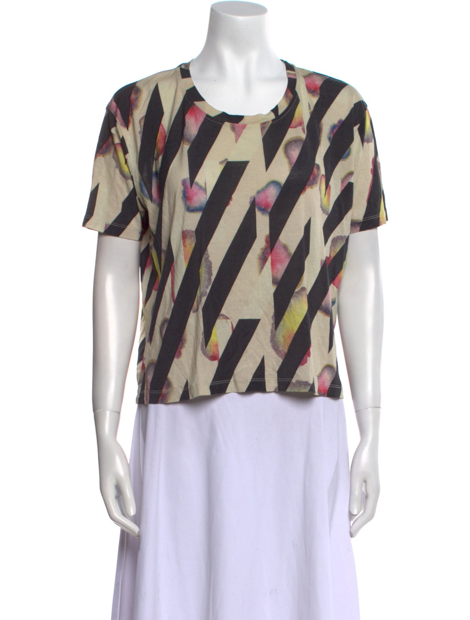 Henrik Vibskov Printed Scoop Neck T-Shirt