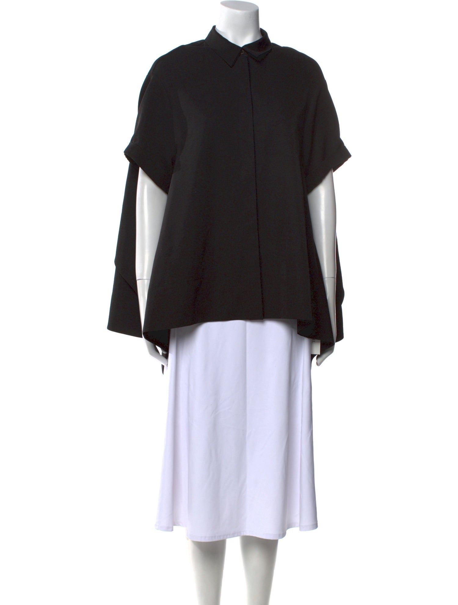 Henrik Vibskov Mock Neck Short Sleeve Sweatshirt