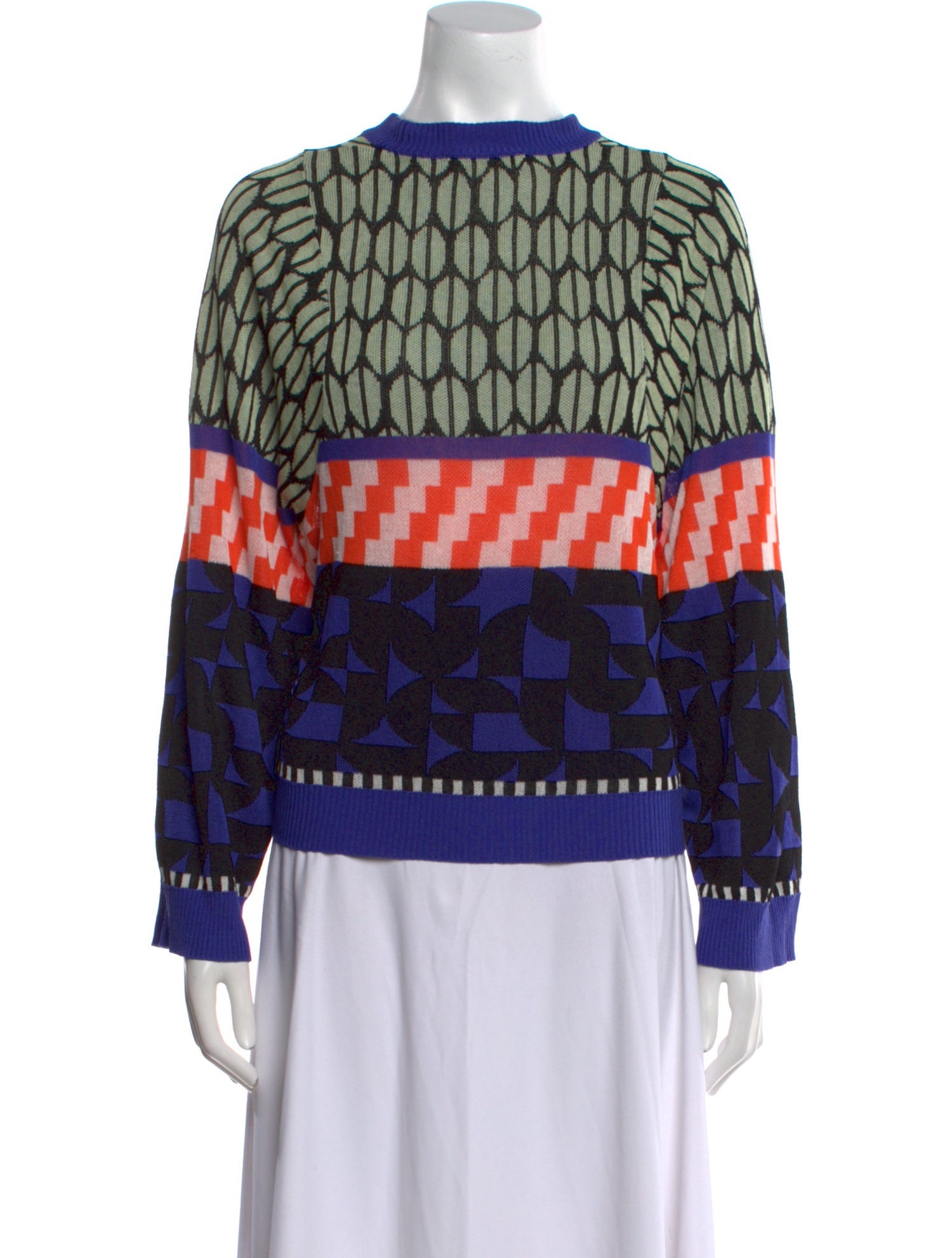 Henrik Vibskov Printed Crew Neck Sweater