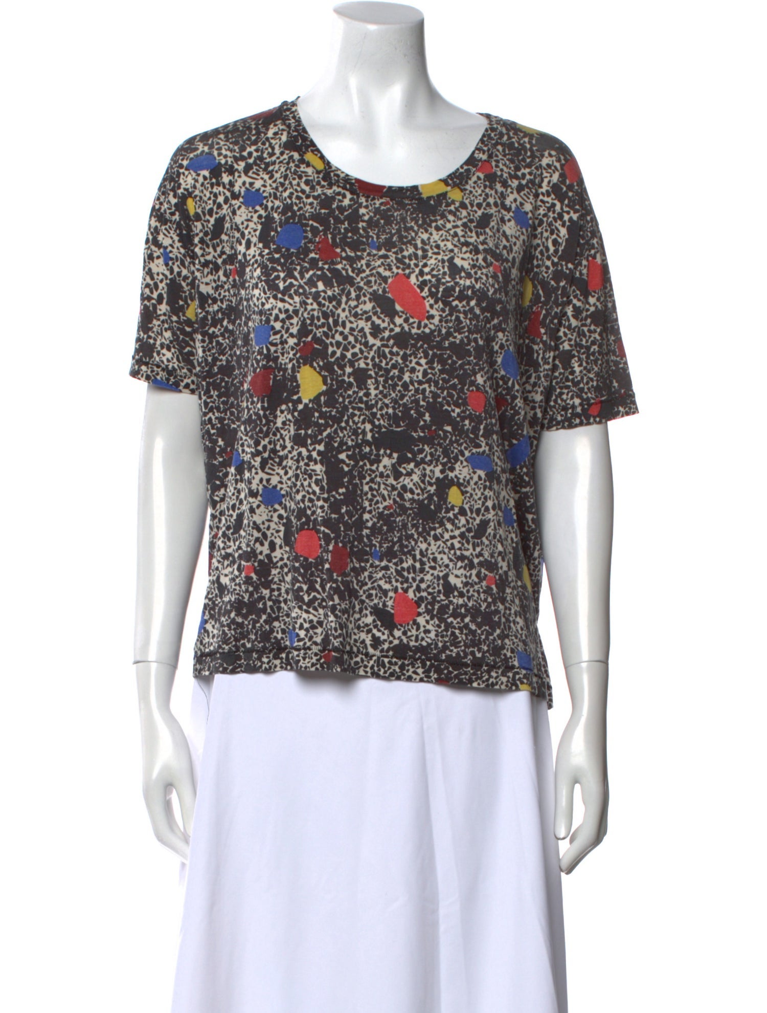 Henrik Vibskov Printed Scoop Neck T-Shirt