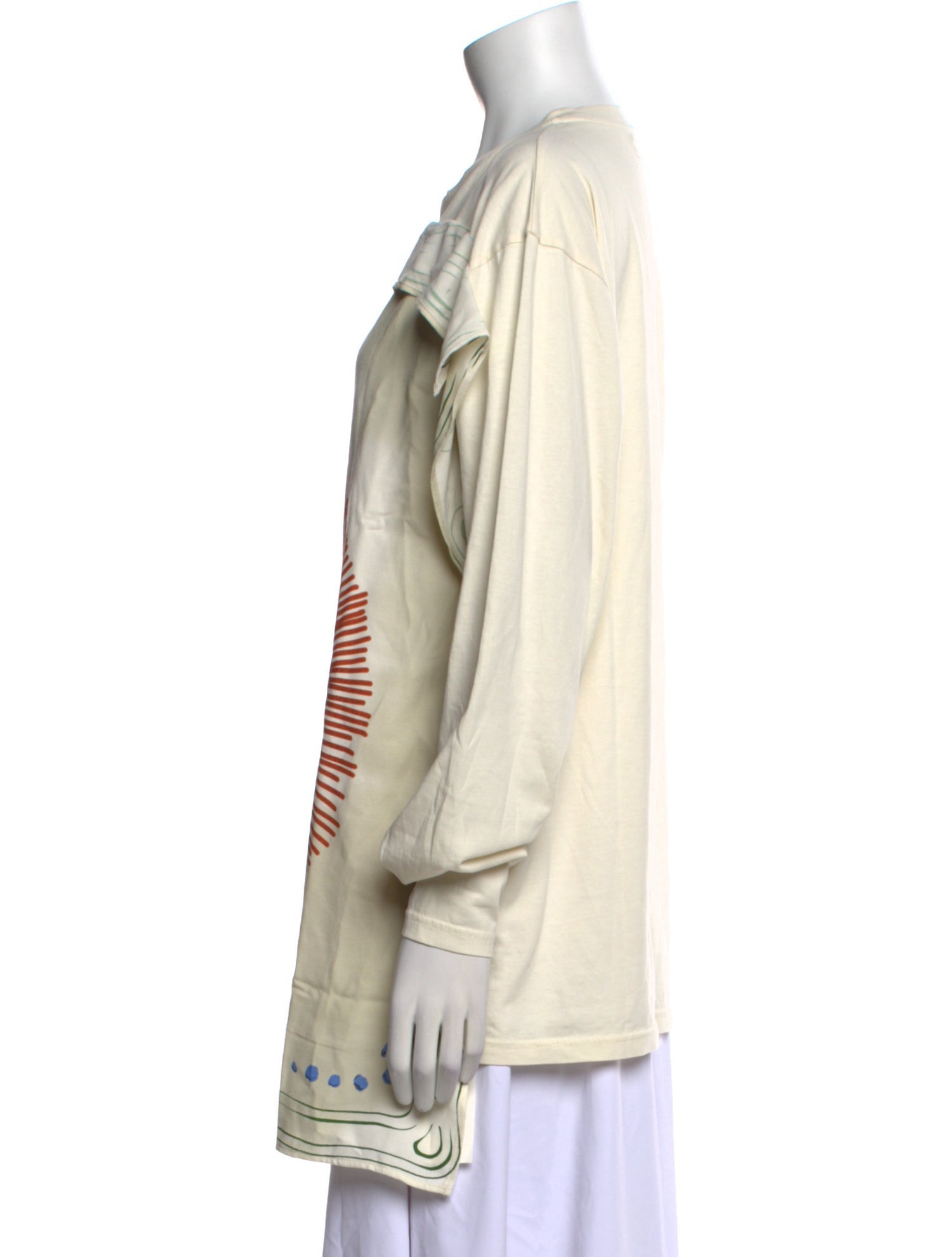 Henrik Vibskov Graphic Print Crew Neck Tunic