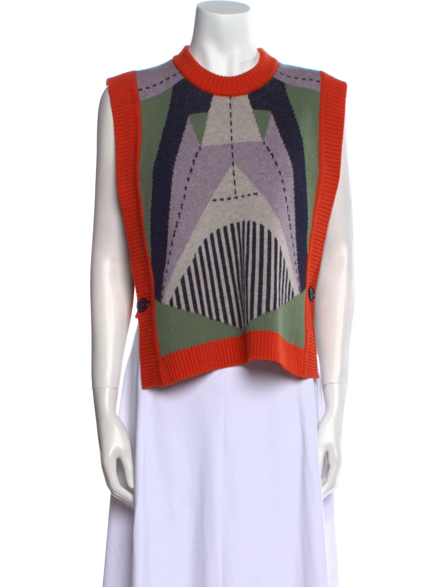 Henrik Vibskov Wool Printed Sweater