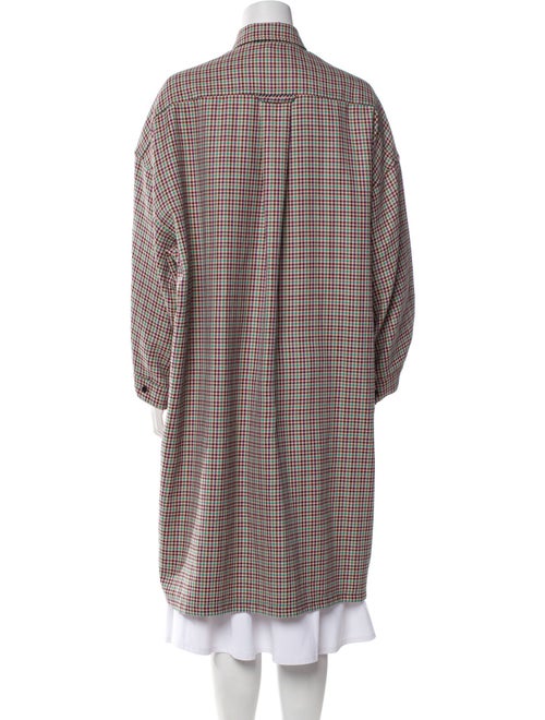 Henrik Vibskov Plaid Print Knee-Length Dress