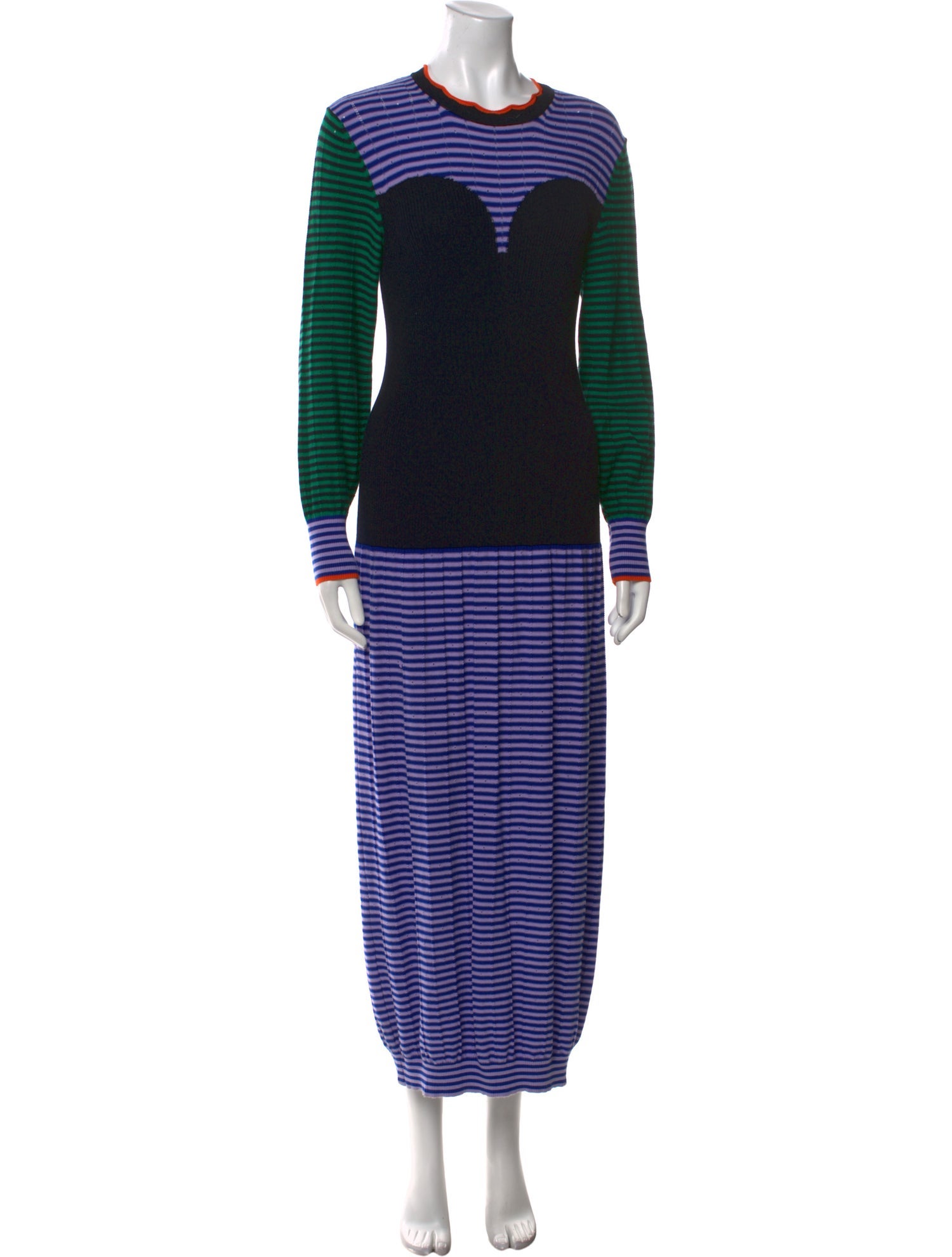 Henrik Vibskov Striped Long Dress